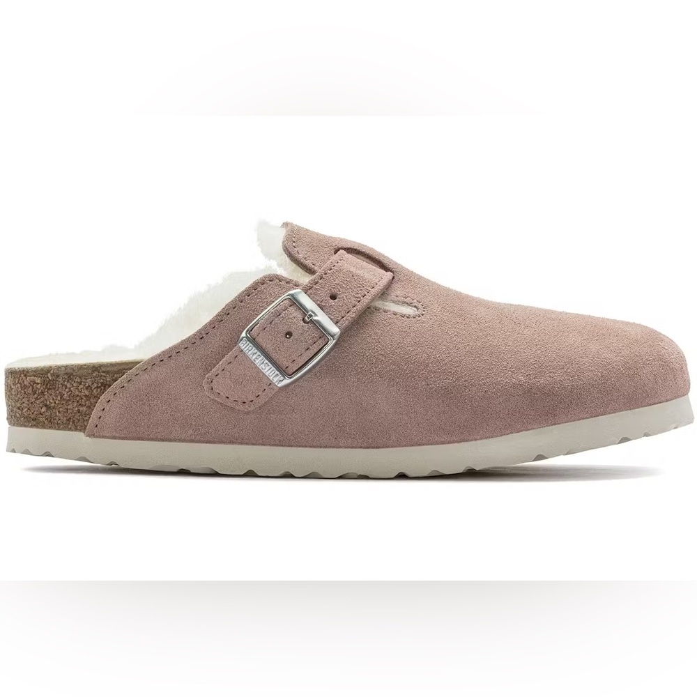 Birkenstock VL/Shearling Pink Clay Size 39